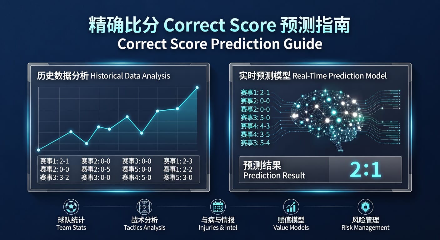 精确比分 correct score投注技巧与实战思路