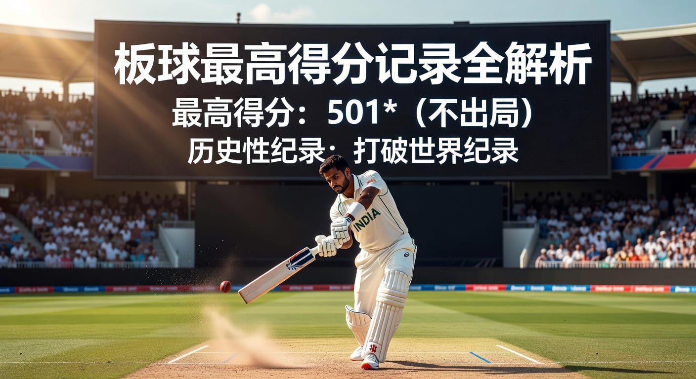 板球最高得分 Highest Score｜2026年记录解析