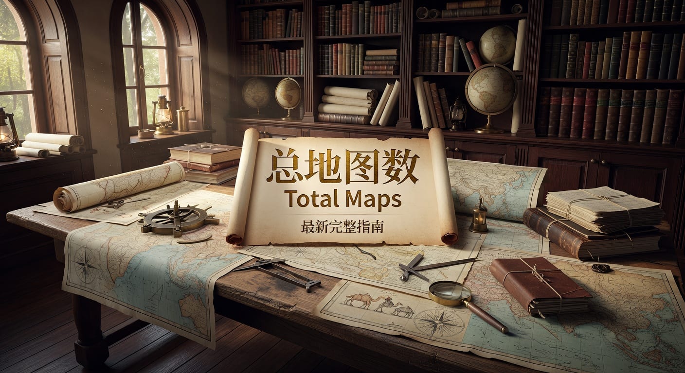总地图数 Total Maps｜2026年赛事总图数解析