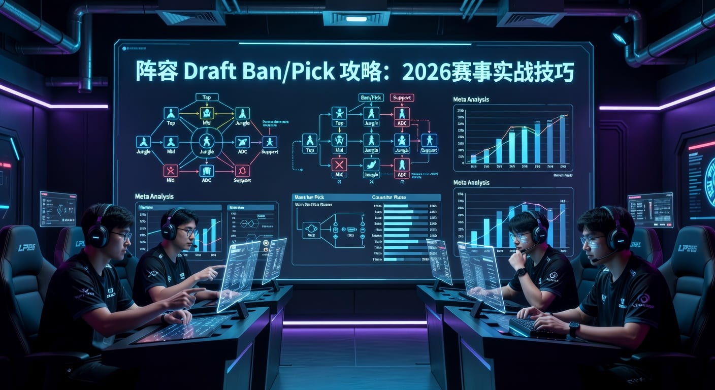 阵容 Draft Ban/Pick 实战分析与读盘思路