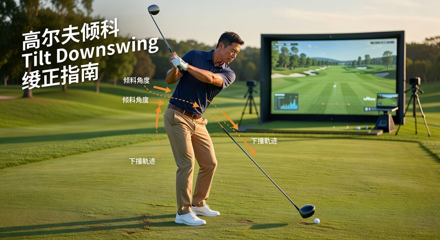 倾斜 tilt downswing 下杆发力与稳定性解析｜林帝pg